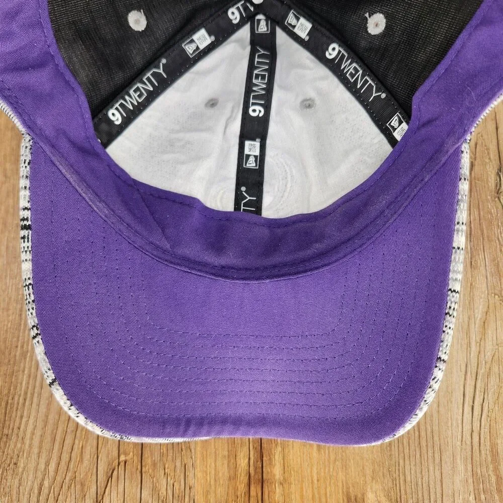 Colorado Rockies New Era 9twenty Space Dye Hat Cap Gray Purple MLB Baseball